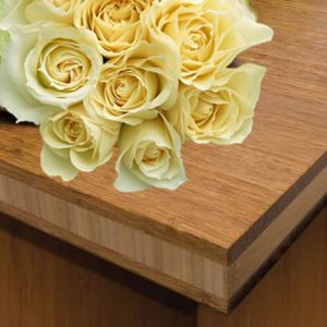 Karbonizēta bambusa Countertops paneli un gatavo Bambusa virtuves Countertops